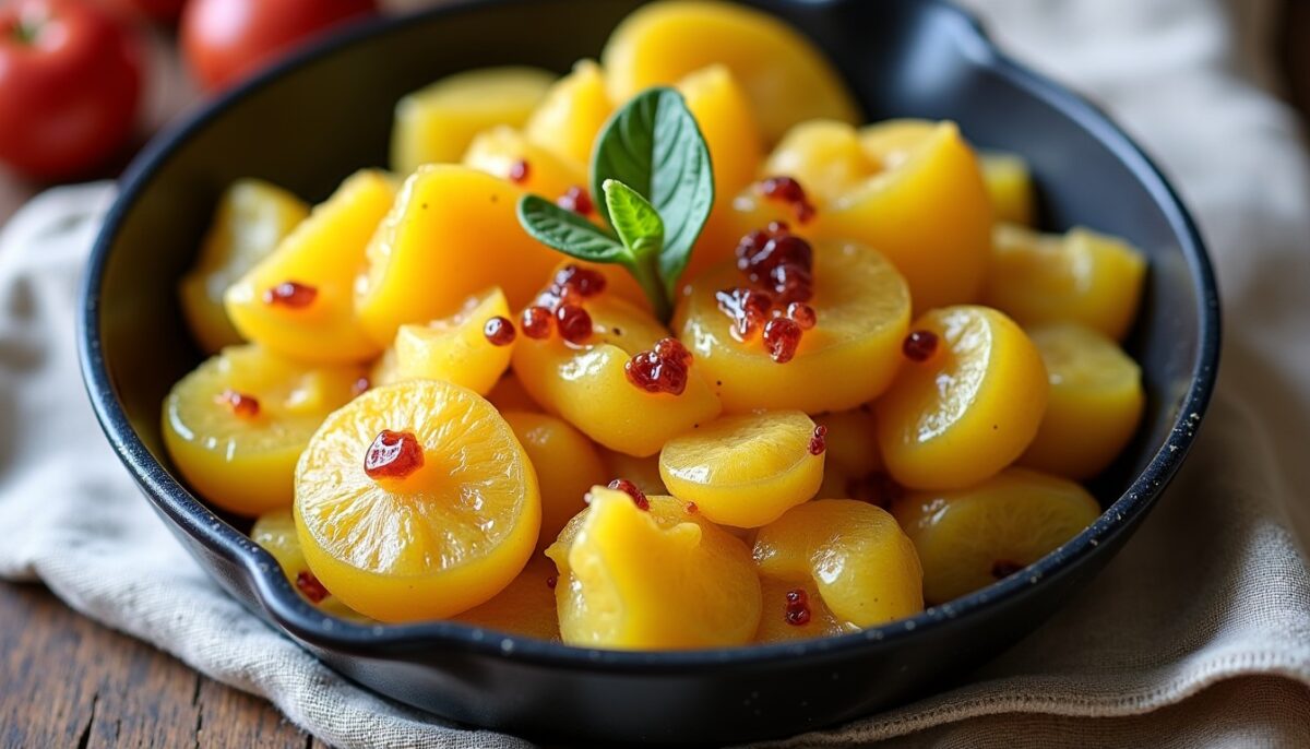 Délicieuse recette facile d'écrasé de pommes de terre à l'huile d'olive