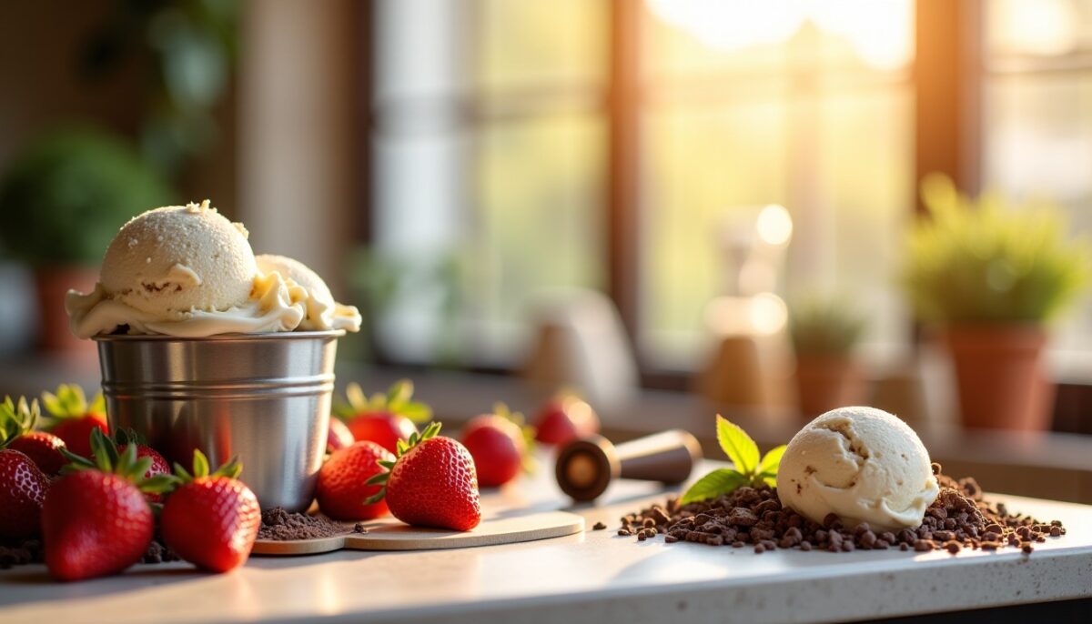 Guide complet pour sélectionner le matériel et les ingrédients idéaux pour confectionner des glaces artisanales de qualité