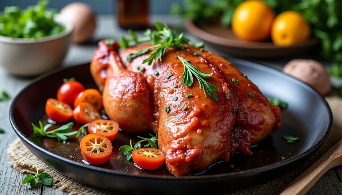 Guide essentiel pour réussir la cuisson du rôti de chapon farci au four : durée et astuces incontournables
