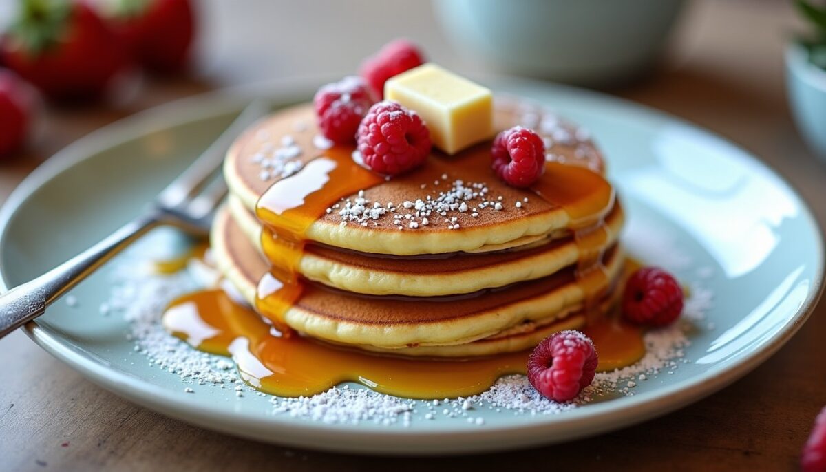 Délicieux pancakes moelleux sans lait : la recette simple à tester chez soi